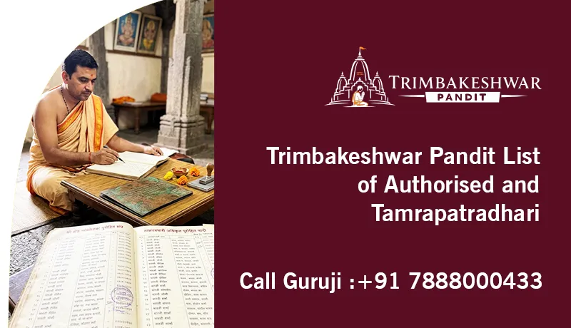 Trimbakeshwar Pandit List Of Authorised And Tamrapatradhari